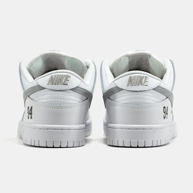 Кросівки Nike SB Dunk Low x Supreme White Grey, 40