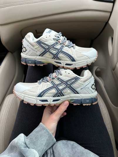 Кросівки Asics Gel Kahana-8 Waterproof Beige Blue Winter Termo