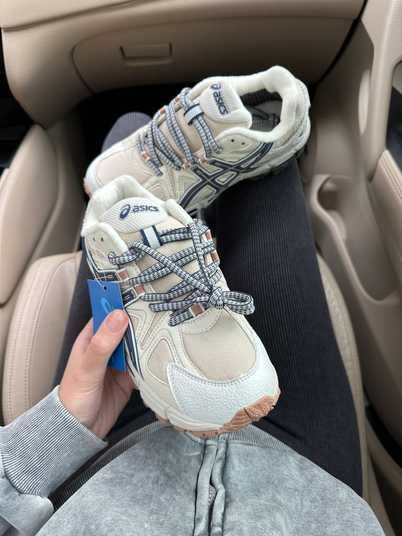 Кроссовки Asics Gel Kahana-8 Waterproof Beige Blue Winter Termo