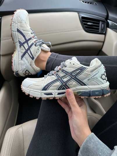 Кроссовки Asics Gel Kahana-8 Waterproof Beige Blue Winter Termo
