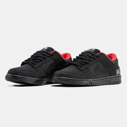 Supreme Nike SB DUNK LOW ブラック 24cm Кроссовки Nike SB Dunk Low x Supreme Black Купить (Доставка 1-3 Дня)