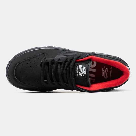 Кроссовки Nike SB Dunk Low x Supreme Black Купить (Доставка 1-3 Дня)