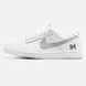 Кросівки Nike SB Dunk Low x Supreme White Grey, 40