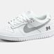 Кросівки Nike SB Dunk Low x Supreme White Grey, 40