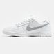 Кросівки Nike SB Dunk Low x Supreme White Grey, 40
