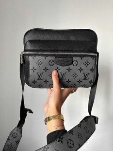 Сумка-месенджер Louis Vuitton Black Grey, 25х18х6