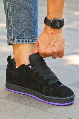 Кросівки DC Shoes Court Graffik Black Purple