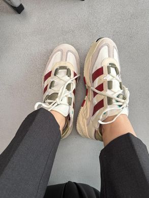 Кроссовки Adidas Niteball Beige Bordo Green, 36