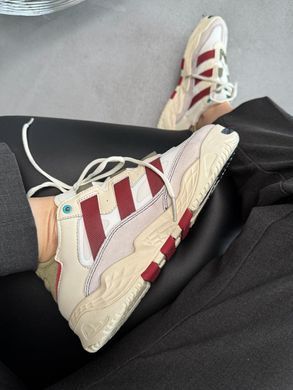 Кроссовки Adidas Niteball Beige Bordo Green, 36