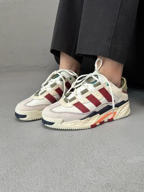 Кроссовки Adidas Niteball Beige Bordo Green, 36