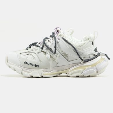 Кроссовки Balenciaga Track Trail Laces Sneaker in White lilac, 36
