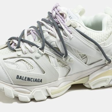 Кроссовки Balenciaga Track Trail Laces Sneaker in White lilac, 36