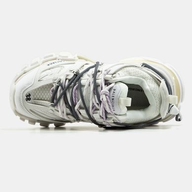Кроссовки Balenciaga Track Trail Laces Sneaker in White lilac, 36