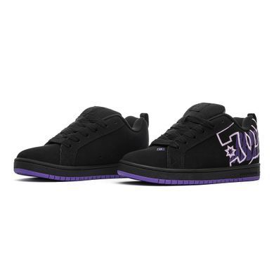 Кросівки DC Shoes Court Graffik Black Purple, 36