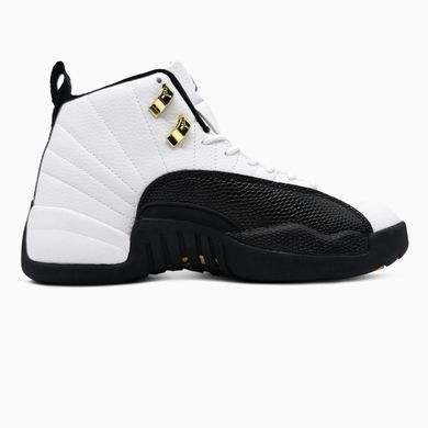 Кроссовки Jordan 12 Retro Taaxi White Black, 36