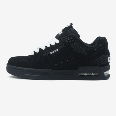 Кроссовки Osiris Peril Black White Laces, 36