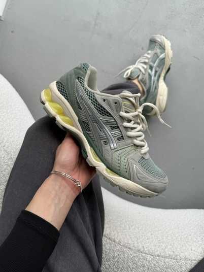 Кроссовки Asics Gel-Kayano 14 Grey Mint Green Купить (Доставка 1-3
