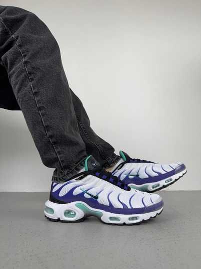 Кроссовки Nike Air Max TN Plus White Purple Mint Black Купить