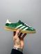 Кросівки Adidas x Gucci Gazelle Green Velvet, 36