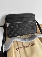 Сумка-месенджер Louis Vuitton Black Premium, 20x16