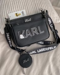 Сумка Karl Lagerfeld Black, 23х15х6