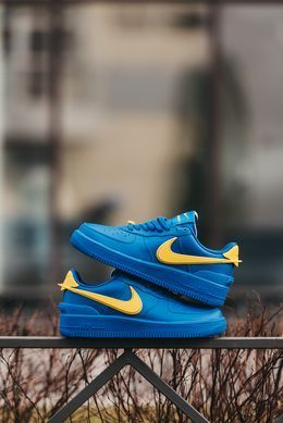 Кросівки NK Air Force Low x AMBUSH Blue Yellow, 41