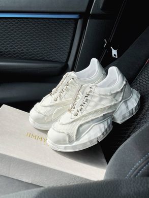 Кроссовки Jimmy Choo Sneakers White Ropes, 39