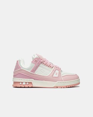 Кроссовки Louis Vuitton Trainer Sneakers Pink White, 36