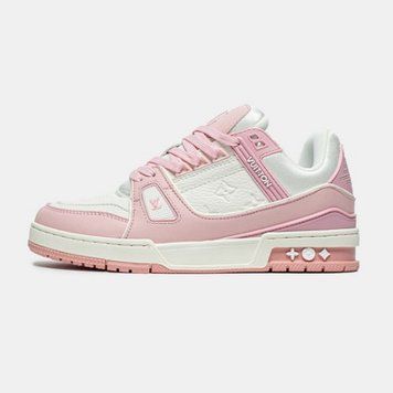 Кросівки Louis Vuitton Trainer Sneakers Pink White, 36