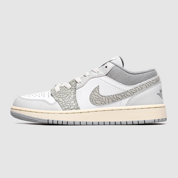 Кроссовки Air Jordan 1 Low PRM Smoke Grey Elephant Camo, 36