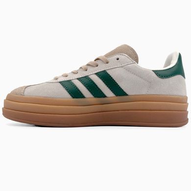 Кросівки Adidas Gazelle Bold Platform Grey Green, 36