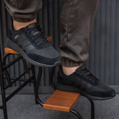 Кроссовки Adidas Iniki Black Термо, 45