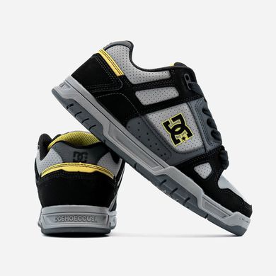 Кроссовки DC Stag Grey Black Yellow, 44