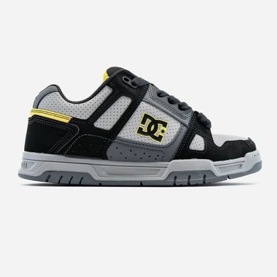 Кроссовки DC Stag Grey Black Yellow, 44