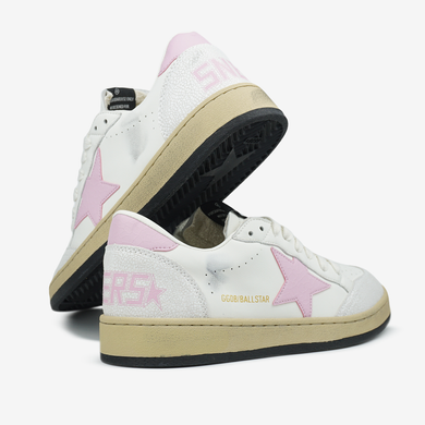 Кроссовки Golden Goose White BALLSTAR Pink, 36