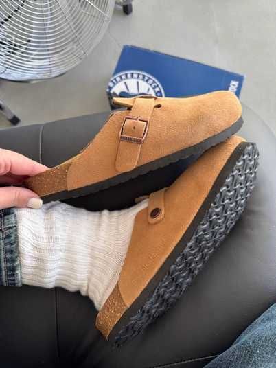 Капці Birkenstock Boston Coffee - Sneakers Kross — інтернет