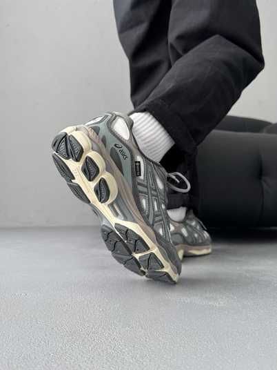 Кроссовки Asics Gel-NYC Gore-Tex Grey White Купить (Доставка 1-3 Дня)